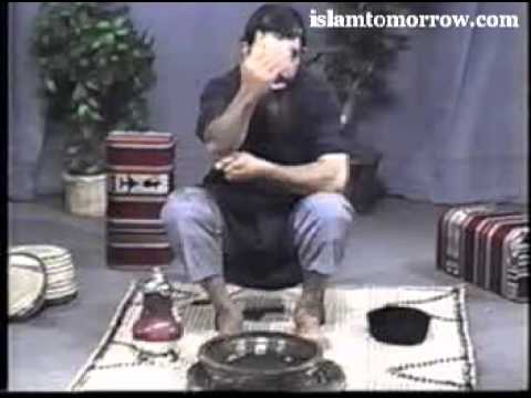 how to perform wudu without water