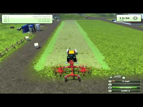 how to harvest hay farming simulator 2013