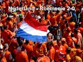 Nederland - Roemenië 2-0 (radiocommentaar)