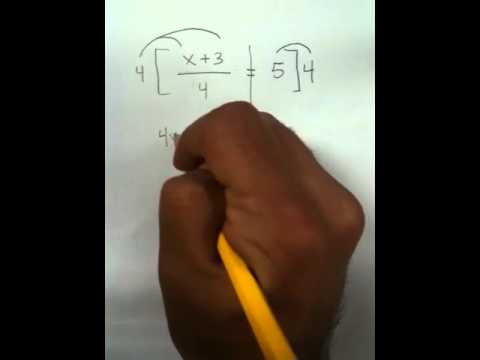 how to isolate fractions with variables