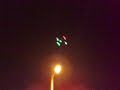 Draganflyer V Ti night flying over 150 feet high