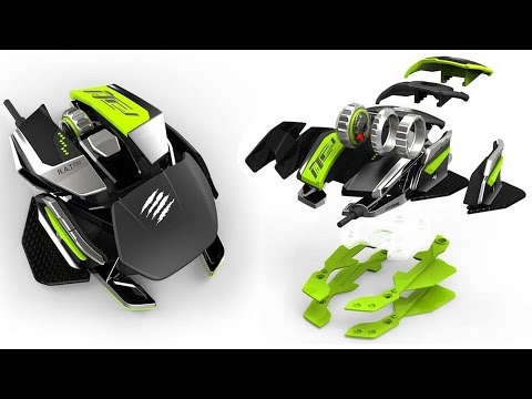 Mad Catz R.A.T. Pro X Over-Engineered Gaming Mouse - CES 2015