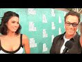 Jean-Claude Van Damme with his daughter - MTV Music Awards 2012 - The Interview