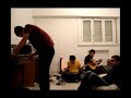 improvisacion cosmica y el misterioso hombre percusivo