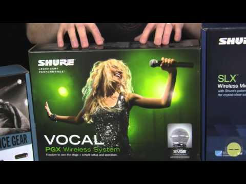 how to sync shure pgx4