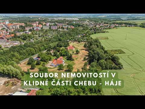 Video Soubor nemovitostí v klidné části Chebu - Háje