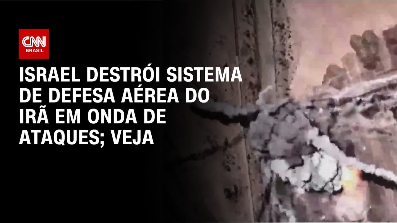 Vídeo: Israel destrói sistema de defesa aérea do Irã em onda de ataques | CNN BRASIL