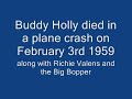 a tribute to buddy holly and brian best hollydazetribute.
words and music by hardin (buddy holly) / petty
maybe baby, i'll have you
maybe baby, you'll be true
maybe baby, i'll have you for me

it's funny honey, you don't care
you never listen, to my prayer
maybe baby, you will love me someday

well you are the one that makes me glad
and you are the one that makes me sad
when someday you'll want me
well i'll be there, wait and see

maybe baby, i'll have you
maybe baby, you'll be true
maybe baby, i'll have you for me

---instrumental break---

well you are the one that makes me glad
and you are the one that makes me sad
when someday you'll want me
well i'll be there, wait and see

maybe baby, i'll have you
maybe baby, you'll be true
maybe baby, i'll have you for me

maybe baby, i'll have you for me
