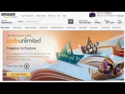 Amazon launches 'Kindle Unlimited', a subscription service for eBooks.