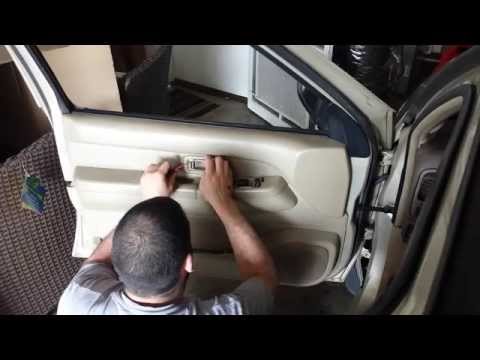 1996-2004 Nissan Pathfinder: Front door check replacement