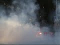 Orange Bmw Turbo Showoff Burning Rubber