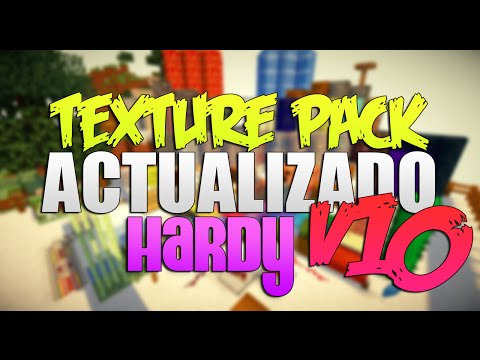 EL MEJOR TEXTURE PACK 1.8/1.10 MINECRAFT | RESOURCE PACK PVP HARDY