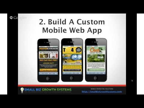 Mobile Web Apps - Small Business Mobile Websites Are Now Critical For Success