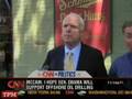 McCain Reporter Dis, Lindsey Graham Face Slo-Mo