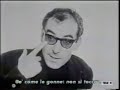 Godard prima apparizione TV 1960 Godard prima apparizione TV 1960