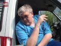 Click here to watch this video На федеральной трассе в аварию попала машина МЧС