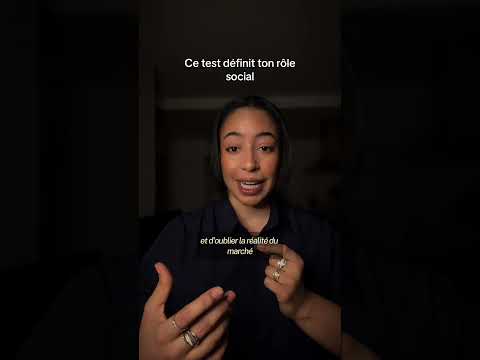 Ce test définit ton rôle social