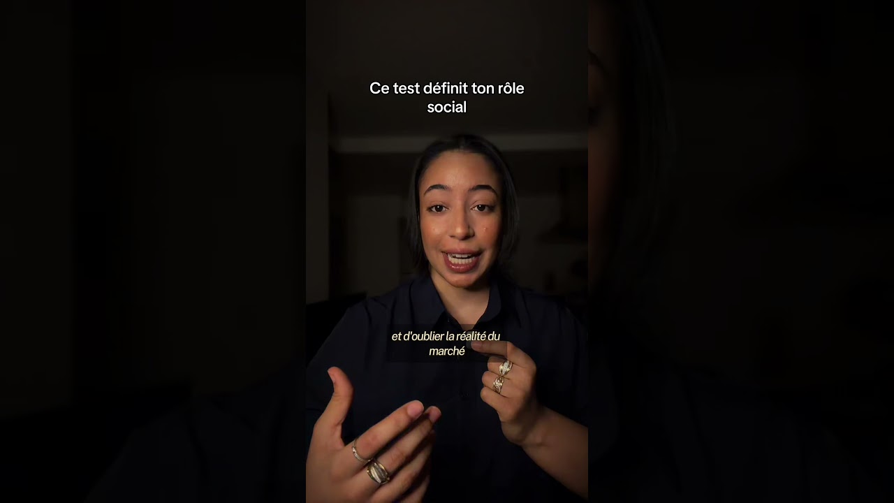 Ce test définit ton rôle social