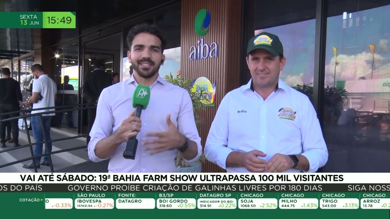Vai até sábado: 19° Bahia Farm Show ultrapassa 100 mil visitantes