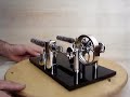 Twin cylinder thermo-acoustic Stirling Engine #2