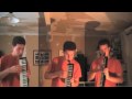 Bach: Brandenburg Concerto 3 - 1 with 10 melodica tracks and live video for 9 parts