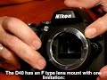 Nikon D40 short introduction