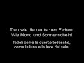 Wenn alle untreu werden