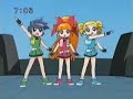 This is a fandub of Powerpuff Girls Z episode 1. Its the way 4kids would dub it since 4kids ruins all the shows! 4kids always changes the names too so I changed the names:Miyako/Bubbles= StacyMomoko/Blossom= Mary SueKaoru/Buttercup= PenelopeKen= TomisonProfessor= BobMayor= MayorMs. Bellum= Ms. HappykinsPeach= SpotMojo= HenryAnd they have stupid names because 4kids always changes the characters names in all the shows they dub. 4KIDS SUCKS!