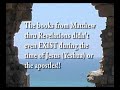 Understanding Matthew 5: 17-19 Part 1