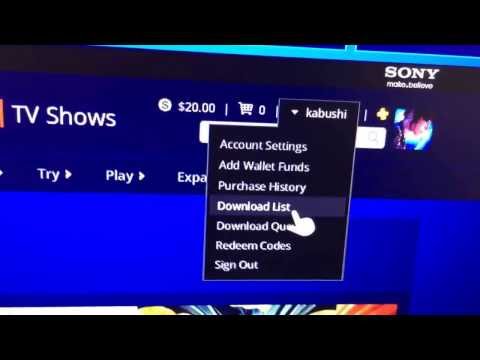 how to download list ps4