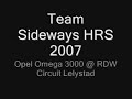 Drifting Opel Omega 3000 At RDW Circuit Team Sideways HRS