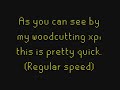 Runescape - Fastest way to 99 Woodcutting