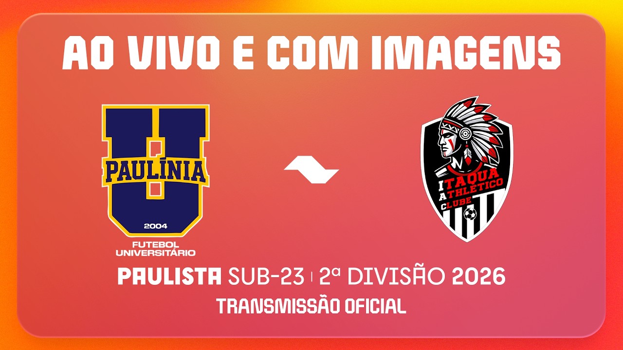 JOGO COMPLETO: PAULÍNIA X ITAQUAQUECETUBA | RODADA 11 | PAULISTA SUB23 2026