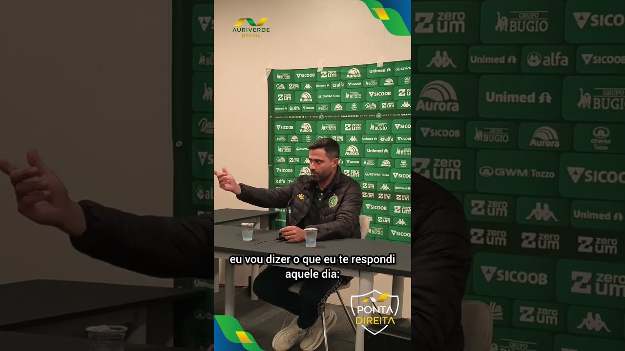 RAFAEL LACERDA DIZ QUE CHAPE TINHA "OBRIGAÇÃO DE VENCER EM ITAQUERA"
