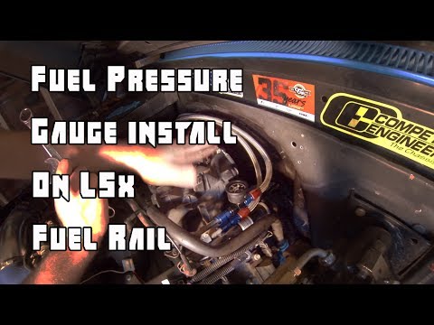 how to check fuel pressure without gauge