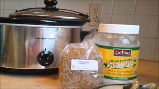 How To Make Arnica Infused Oil In A Crockpot (Part One)