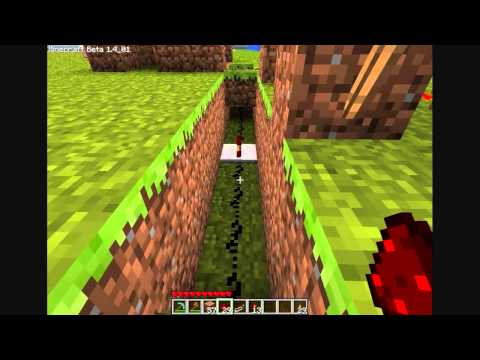 how to open a door in minecraft