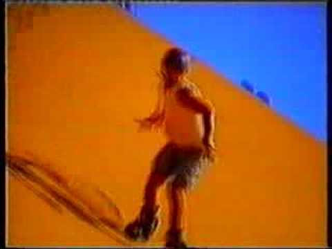 Sandboarding action