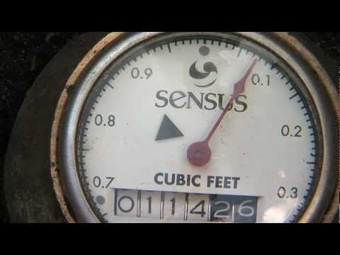 how to read water meter