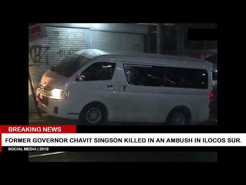 Former Governor Chavit Sinson killed in an ambush in Ilocos Sur