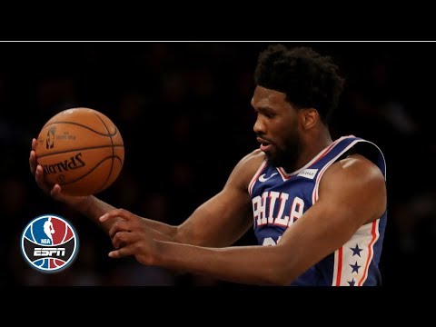 Video: Joel Embiid posts double-double, leaps into the MSG crowd in 76ers' win vs. Knicks | NBA Highlights