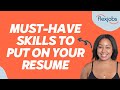 what are good skills to include in a resume