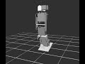 robot simulation using pyode and vpython