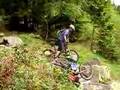 alex crashing in coed-y-brenin