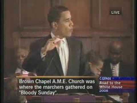 Obama commemorates 1965 civil rights ...