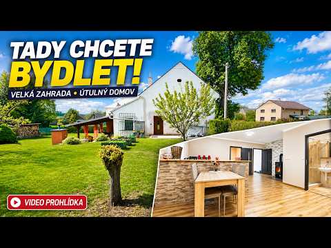 Video Byt 2+kk k pronájmu v malebném Kovářově u Bouzova