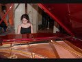 Julia Hamos plays Bach Prelude and Fugue G#min WTC II