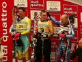 Erik Guay - Garmisch 2007, Downhill 2 flower ceremony