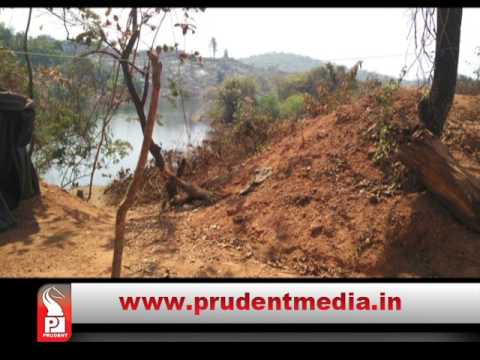  Threat to Amthane Dam illegal stone quarrying in reservoir area dam water released in quarry Police raid site 2 persons arrested