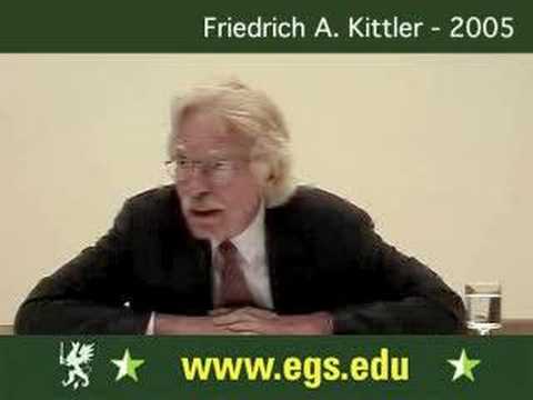 Friedrich A. Kittler. European ...